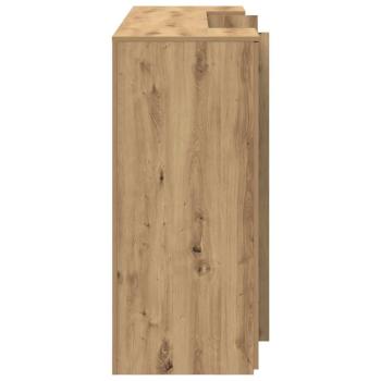 Empfangstheke Artisan-Eiche 180x50x103,5 cm Holzwerkstoff