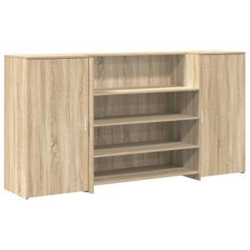 Empfangstheke Sonoma-Eiche 200x50x103,5 cm Holzwerkstoff