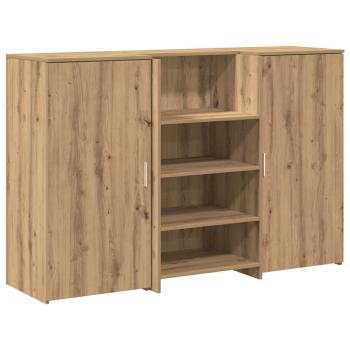Empfangstheke Artisan-Eiche 155x50x103,5 cm Holzwerkstoff