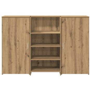 Empfangstheke Artisan-Eiche 155x50x103,5 cm Holzwerkstoff