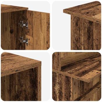 Empfangstheke Altholz-Optik 180x50x103,5 cm Holzwerkstoff