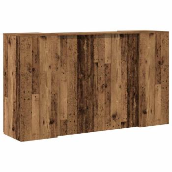 Empfangstheke Altholz-Optik 180x50x103,5 cm Holzwerkstoff