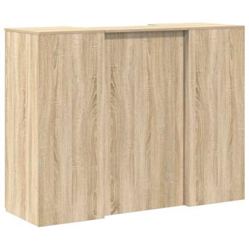 ARDEBO.de - Empfangstheke Sonoma-Eiche 135x50x103,5 cm Holzwerkstoff