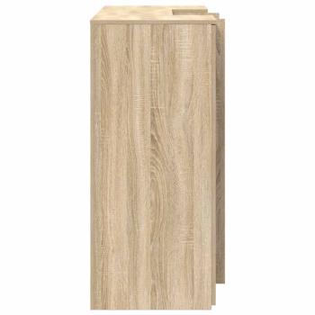 Empfangstheke Sonoma-Eiche 135x50x103,5 cm Holzwerkstoff