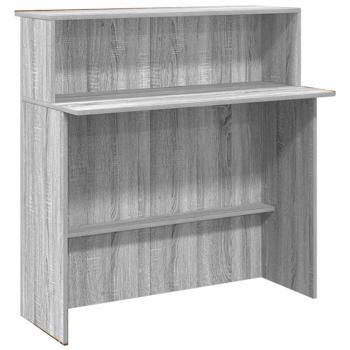 Empfangstheke Grau Sonoma 200x50x103,5 cm Holzwerkstoff