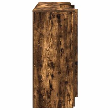 Empfangstheke Räuchereiche 200x50x103,5 cm Holzwerkstoff