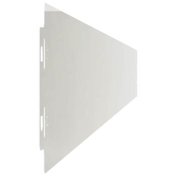 Rasenkanten 10 Stk. 10x103 cm Edelstahl