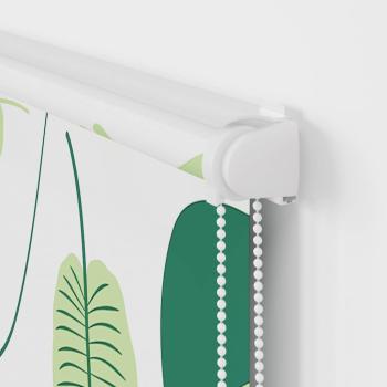 Duschrollo mit Kassette 100x240 cm Stoffbreite 96 cm