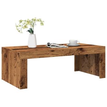 ARDEBO.de - Couchtisch Altholz-Optik 102x50x35 cm Holzwerkstoff