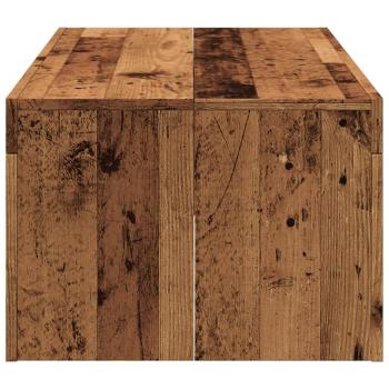 Couchtisch Altholz-Optik 102x50x35 cm Holzwerkstoff