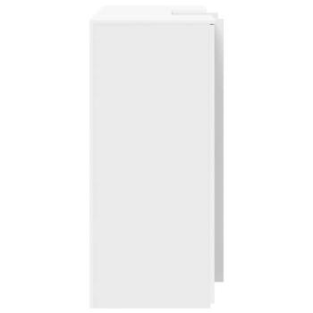 Empfangstheke Weiß 135x50x103,5 cm Holzwerkstoff