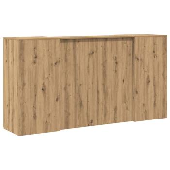 Empfangstheke Artisan-Eiche 200x50x103,5 cm Holzwerkstoff
