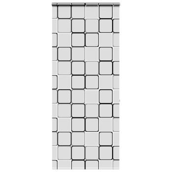 ARDEBO.de - Duschrollo mit Kassette 90x240 cm Stoffbreite 86 cm