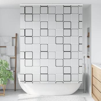 ARDEBO.de - Duschrollo mit Kassette 150x240 cm Stoffbreite 146 cm
