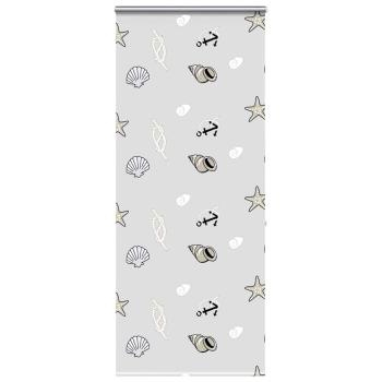 ARDEBO.de - Duschrollo mit Kassette 100x240 cm Stoffbreite 96 cm