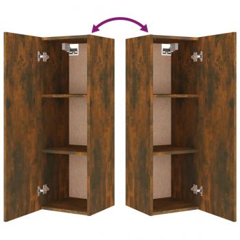 5-tlg. TV-Schrank-Set Räuchereiche Holzwerkstoff