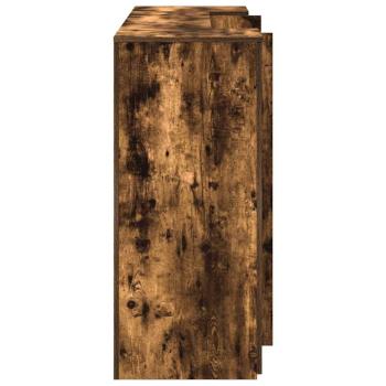 Empfangstheke Räuchereiche 180x50x103,5 cm Holzwerkstoff