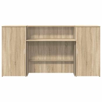 Empfangstheke Sonoma-Eiche 200x50x103,5 cm Holzwerkstoff