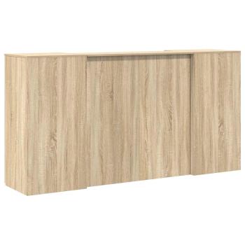 Empfangstheke Sonoma-Eiche 200x50x103,5 cm Holzwerkstoff