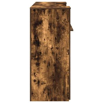 Empfangstheke Räuchereiche 180x50x103,5 cm Holzwerkstoff