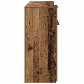 Empfangstheke Altholz-Optik 200x50x103,5 cm Holzwerkstoff