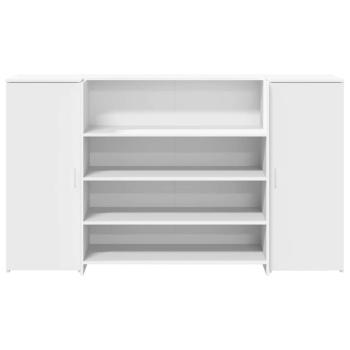 Empfangstheke Weiß 180x50x103,5 cm Holzwerkstoff