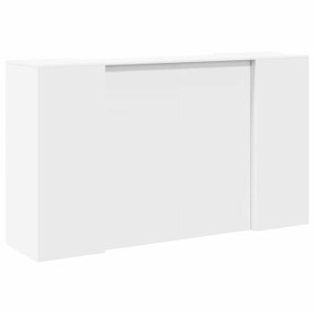 Empfangstheke Weiß 180x50x103,5 cm Holzwerkstoff