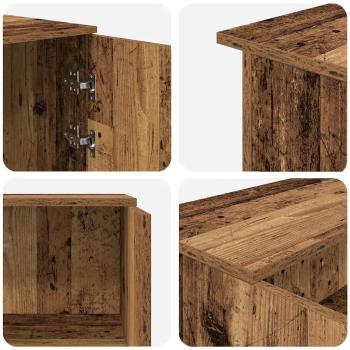 Empfangstheke Altholz-Optik 180x50x103,5 cm Holzwerkstoff