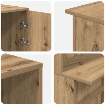 Empfangstheke Artisan-Eiche 180x50x103,5 cm Holzwerkstoff