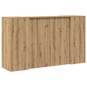 Empfangstheke Artisan-Eiche 180x50x103,5 cm Holzwerkstoff