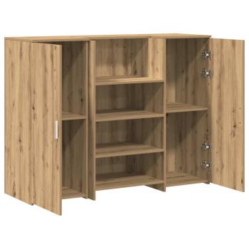 Empfangstheke Artisan-Eiche 135x50x103,5 cm Holzwerkstoff