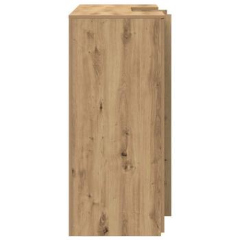 Empfangstheke Artisan-Eiche 135x50x103,5 cm Holzwerkstoff
