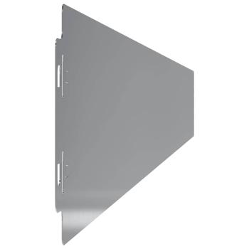 Rasenkanten 10 Stk. 10x103 cm Verzinkter Stahl