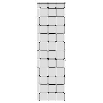 ARDEBO.de - Duschrollo mit Kassette 70x240 cm Stoffbreite 66 cm