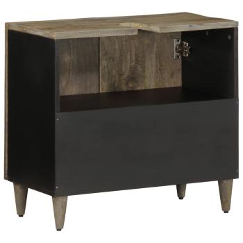 ARDEBO.de - Waschbeckenunterschrank 62x33x58 cm Massivholz Mango