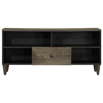 TV-Schrank 100x33x46 cm Massivholz Mango