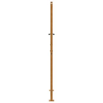 Gartentor 105x180 cm Wetterfester Stahl Lichtdesign