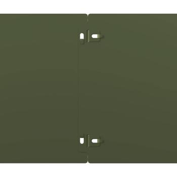 Rasenkanten 10 Stk. Olivgrün 20x103 cm Kaltgewalzter Stahl