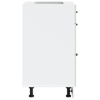 Küchen-Unterschrank Lucca Betongrau Holzwerkstoff