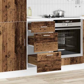 Unterschrank Altholz-Optik 40x46x81,5 cm Holzwerkstoff