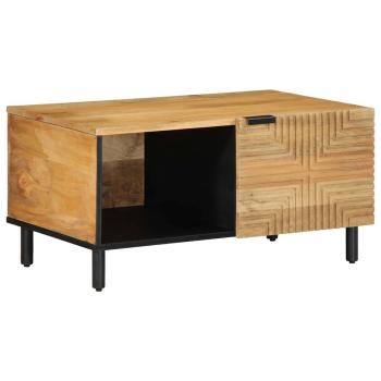 ARDEBO.de - Couchtisch Braun 80x50x40 cm Massivholz Mango