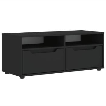 TV-Schrank VISNES Schwarz 100x40x38 cm Holzwerkstoff