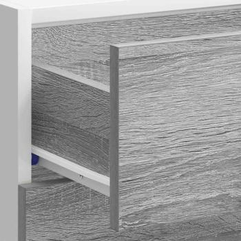 Unterschrank Grau Sonoma 40x46x81,5 cm Holzwerkstoff