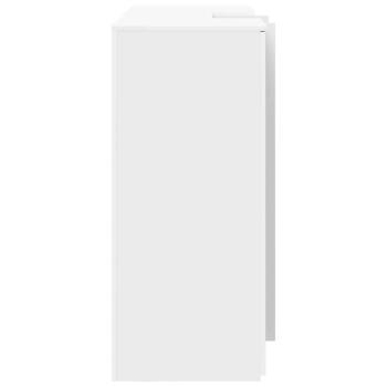 Empfangstheke Weiß 155x50x103,5 cm Holzwerkstoff