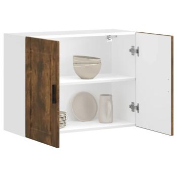 ARDEBO.de - Küchen-Hängeschrank Porto Räuchereiche Holzwerkstoff