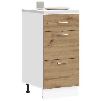 ARDEBO.de - Unterschrank Artisan-Eiche 40x46x81,5 cm Holzwerkstoff