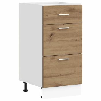 Unterschrank Artisan-Eiche 40x46x81,5 cm Holzwerkstoff