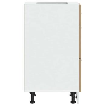 Unterschrank Artisan-Eiche 40x46x81,5 cm Holzwerkstoff