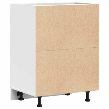 Küchenunterschrank Weiß Holzwerkstoff