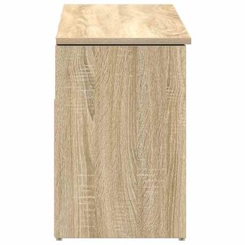 Schuhbank Sonoma-Eiche 102x30,5x45 cm Holzwerkstoff